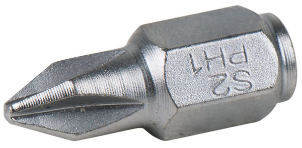KS Tools Mini embout 1/4" pour vis Phillips PH 0, 18 mm, 918.3041