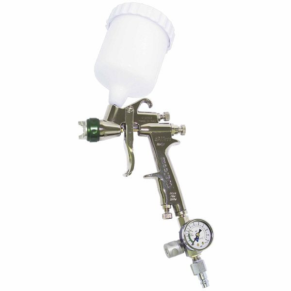 Pistolet à peinture ELMAG SLIM S HVLP, faible brouillard, set avec jeu de buses 1,9 mm, 32272