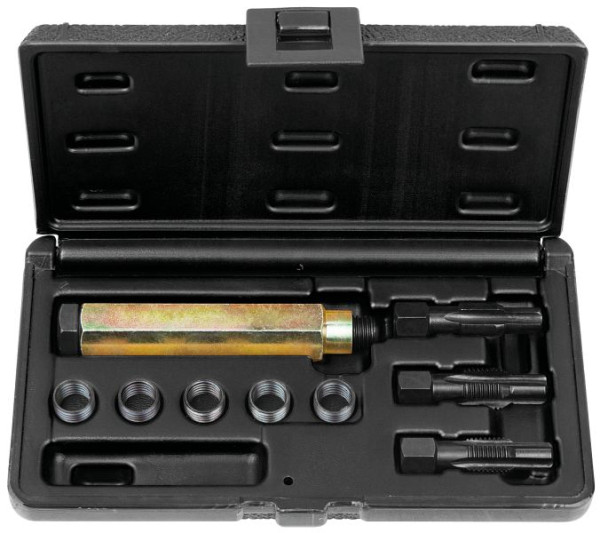 KS Tools THREADfix kit de réparation M12x1,5 pour sondes lambda, 9 pièces, 150.5070