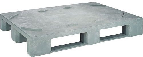Palette fût DENIOS, en PE-RE, 800 x 1200 x 170 mm, 3 semelles, lot de 5, 312664