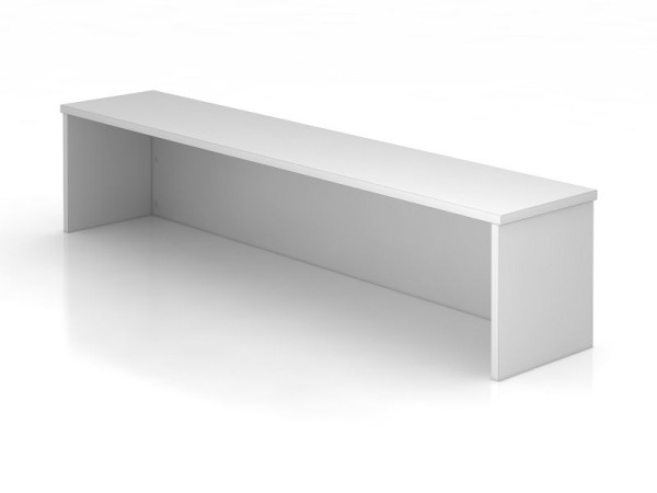Plan de travail Hammerbacher 160 cm, 1OH gris, 160x32x35 cm (LxPxH), VWB16/5