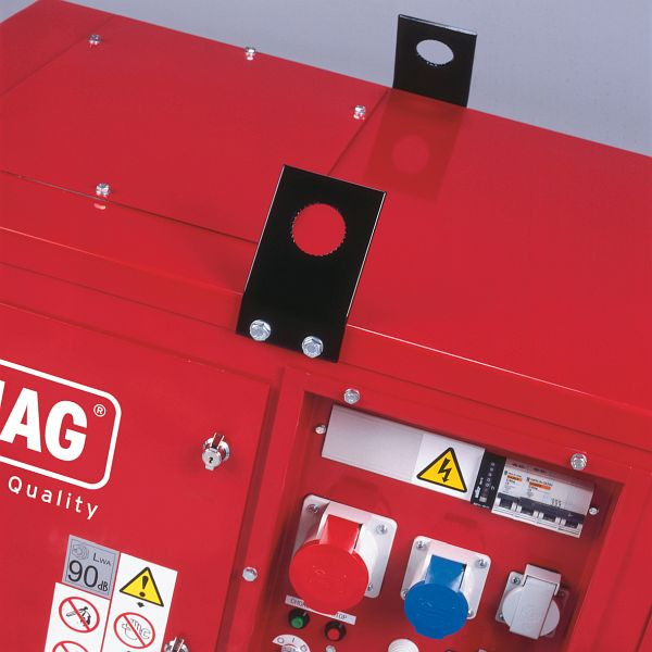 ELMAG 2 anneaux de levage pour groupe électrogène SS, avec 3000 tr/min (refroidi par air), 53380