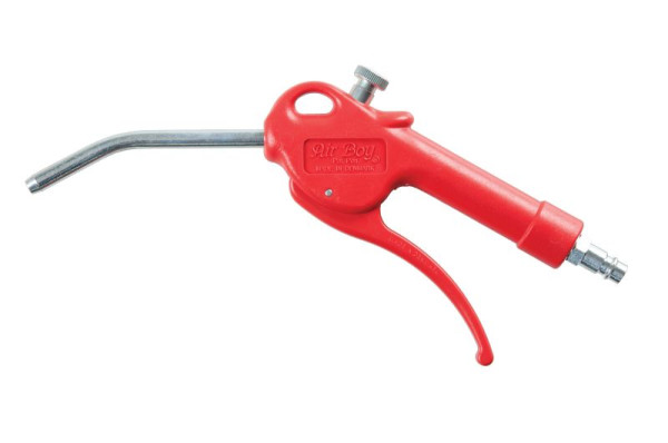 Soufflette JWL Classic, tube Ø8x100 mm, courbé, réglage en continu avec embout enfichable, 41304