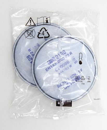 Filtre à particules 3M 2128P2, niveau de protection P2, UE : 1 paire, 149-245