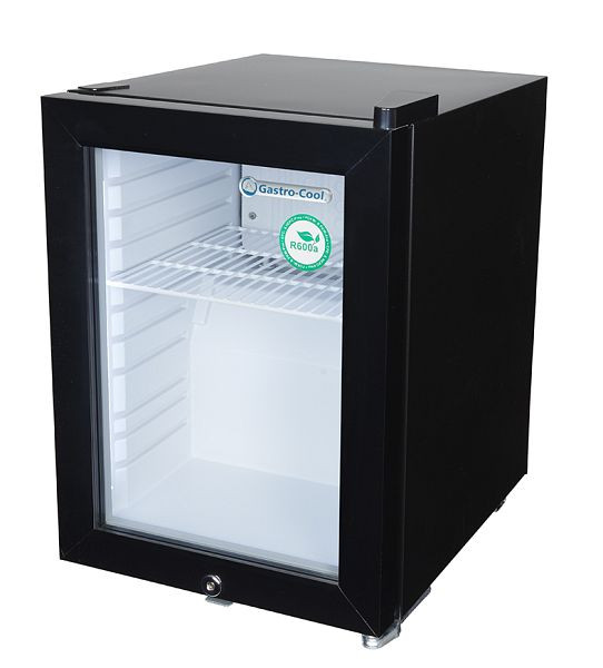 Réfrigérateur de comptoir Gastro-Cool - mini - pour PLV - noir/blanc - GCKW25, 247201