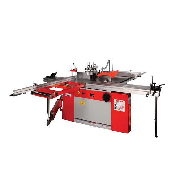 Scie à panneaux/fraiseuse Holzmann avec table de formatage, 400 V, longueur de la table coulissante de formatage : 2600 mm, KF315VF2600_400V