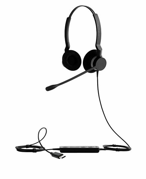 Jabra BIZ 2300 USB Duo Téléphone logiciel Microsoft, 2399-823-109