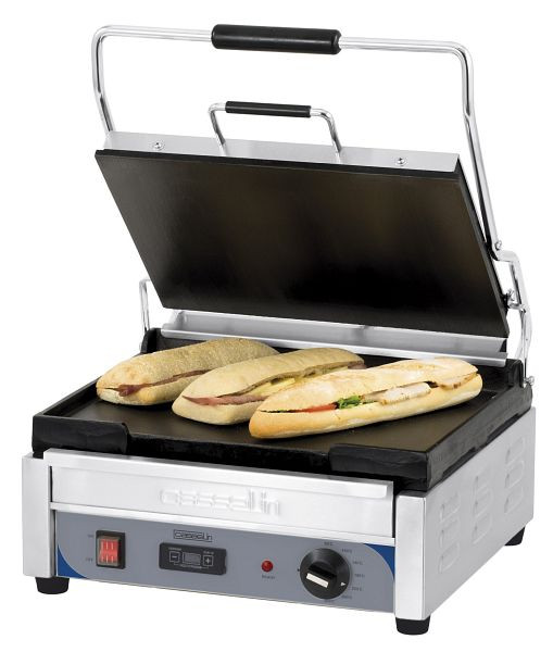 Casselin Panini-Grill L - Premium - Lisse / Lisse avec minuterie, CGPLLGPT