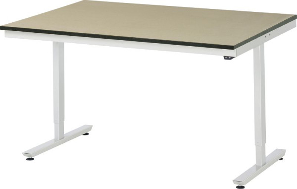 Table de travail RAU série adlatus 150 (réglable électriquement en hauteur), plan de travail en MDF, 1500x720-1120x1000 mm, 08-AT-150-100-F