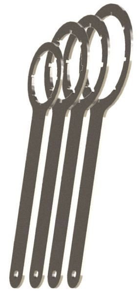 Jeu de clés à cartouche Hamma assemblé - DIN 45 (35 mm), DIN 50 (40,7 mm), DIN 51 (43 mm), DIN 61 (48 mm), DIN 71 (58 mm), 1102060