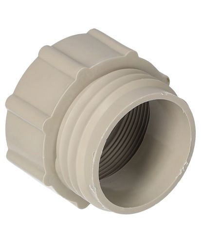 Adaptateur de filetage DENIOS de 2" fin (l) à DIN 61 / 31 (A), gris, 117-111