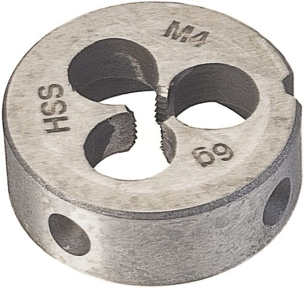 Hazet Die, filière de filetage pour filetages externes, filetage : M4 x 0,7, 849AG-M4