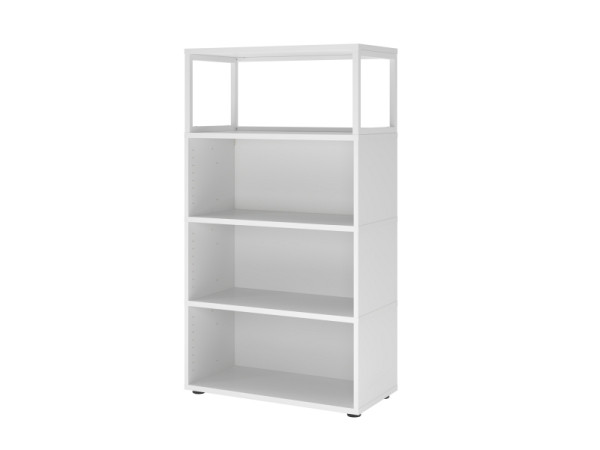 Etagère Hammerbacher, 4OH, blanc, VFW48RERG/W