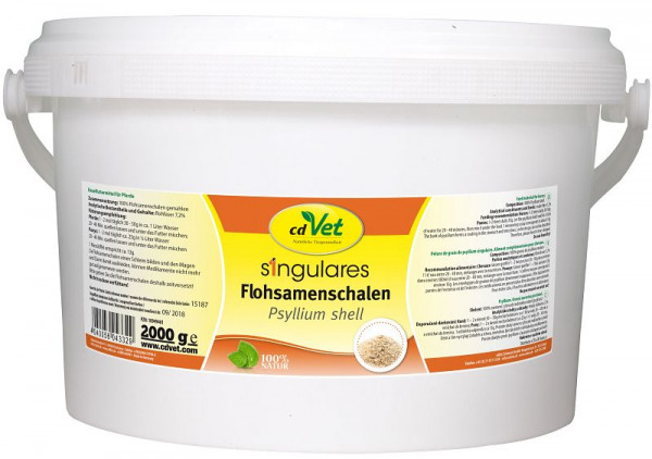 cdVet Singulares coquilles de graines de puces 2 kg, 4332