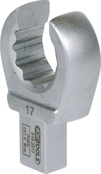 KS Tools Clé polygonale à insert 9x12 mm ouverte, 17 mm, 516.2517