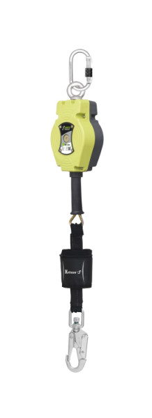 Dispositif de sécurité en hauteur Funcke HSG type HX-S (bord testé / câble en acier) longueur : 3,5 m, 60020241
