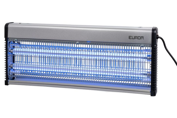 Eurom Fly Away Metal 40 LED, destructeur d'insectes, 211399