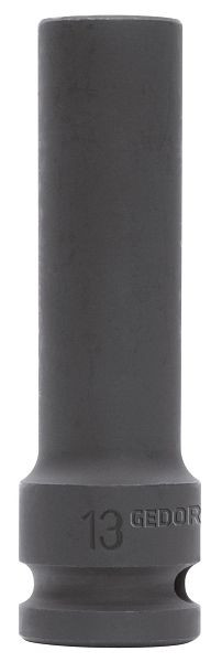 GEDORE tournevis électrique rouge insert 1/2", long 6 pans SW15mm, longueur 78mm, 3300545