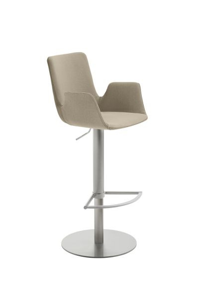 Mayer Sitzmöbel 1227, taupe, aspect cuir microfibre, 1227_04_30484