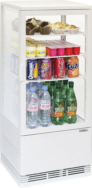Casselin mini vitrine réfrigérée 78L - blanche, CVR78LB