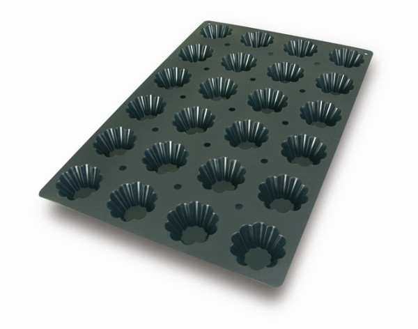 Moule à brioche Schneider en silicone, 40x 60 cm, Ø 79 mm, hauteur 35 mm, 115300