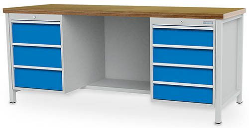 Établi à caisson Bedrunka+Hirth R18-24, 2000x750x959 mm, 03.19.29V9A