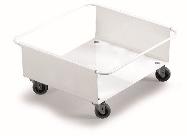 DURABLE DURABIN TROLLEY 90, chariot, blanc, 1801668010