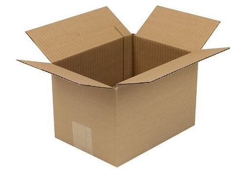 Boîte pliante en carton ondulé TransPak 1 paroi, dimensions intérieures 220 x 160 x 150 mm, format A5, qualité 1.20B, paquet de 50, 299222