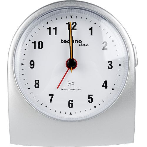 Radio-réveil Technoline, radio-réveil DCF-77, dimensions : 95 x 110 x 52 mm, WT 753