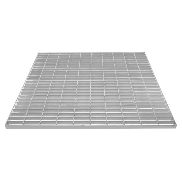 Monster Floor Forge Path Grilles en acier galvanisé avec plaque de base en maille pour gouttière de drainage, 211371