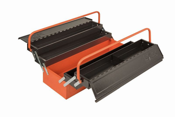 Boîte à outils en métal Bahco avec 5 compartiments, 1497MBF550