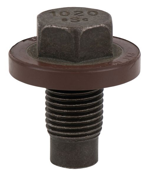 Bouchon de vidange d'huile KS Tools, six pans extérieurs 16 mm, 1/2" UNFx1,25x20 mm, paquet de 25, 430.2028