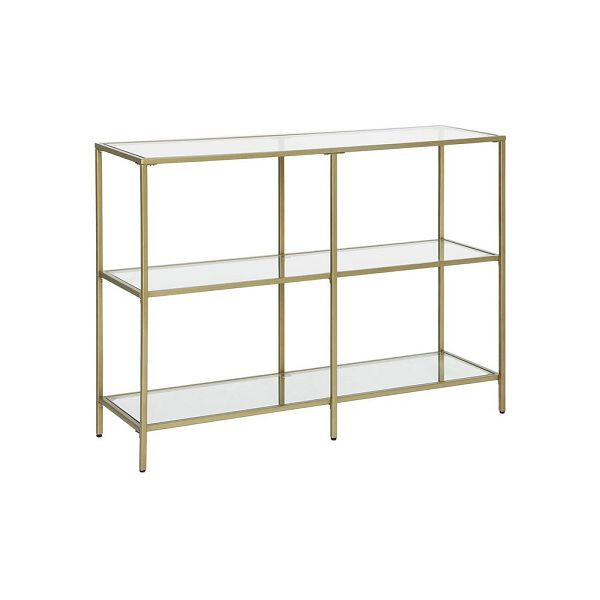 Table console VASAGLE en verre trempé, LGT27G