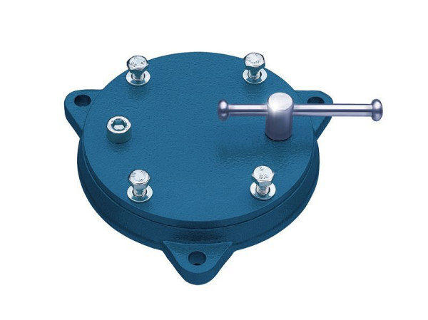 Plateau tournant KLW Heuer-Front pour étau modèle 05 / HF120 rotatif à 360 °, 05 / HFD120