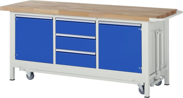Etabli abaissable RAU 8000 - modèle 8569, L2000 x P700 x H880 mm, 15-8569A2-207B4F.11