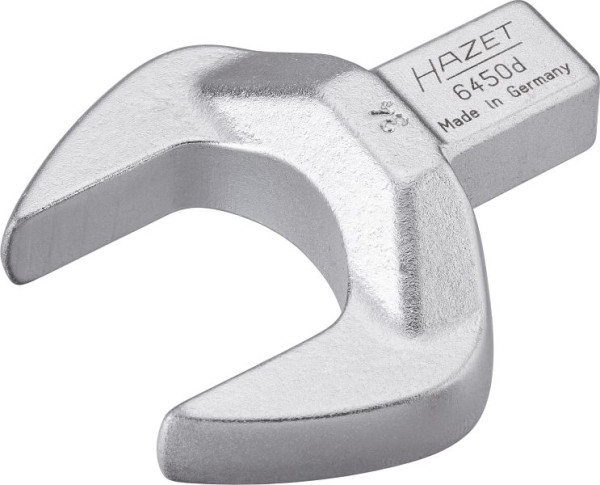 Clé à fourche insérable Hazet, carré insérable 14 x 18 mm, profil hexagonal extérieur, 34 mm, 6450D-34