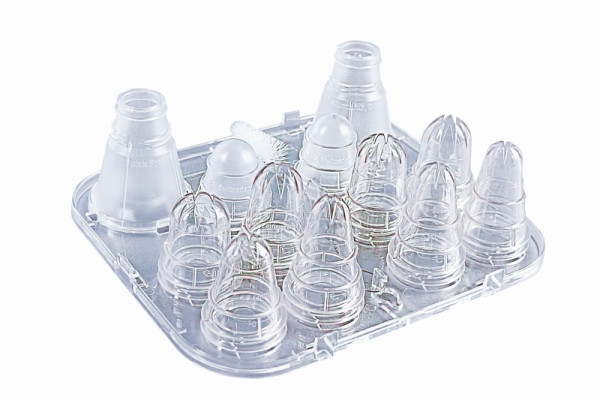 Jeu de cassettes à œillets Schneider en polycarbonate, transparent, 4,5 / 5,5 / 6 / 7,5 / 8 / 8 / 9 / 10, 196630