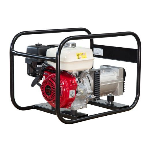Groupe électrogène ELMAG SEB 4100W-AVR avec moteur HONDA GX270 et commande AVR, 53191