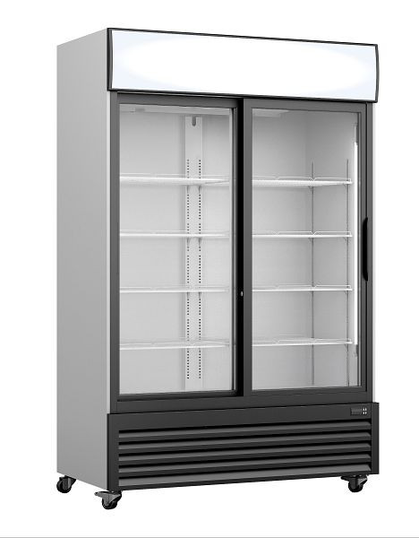 Réfrigérateur Saro, porte coulissante en verre + panneau publicitaire, GTK 700 SD, 453-10075