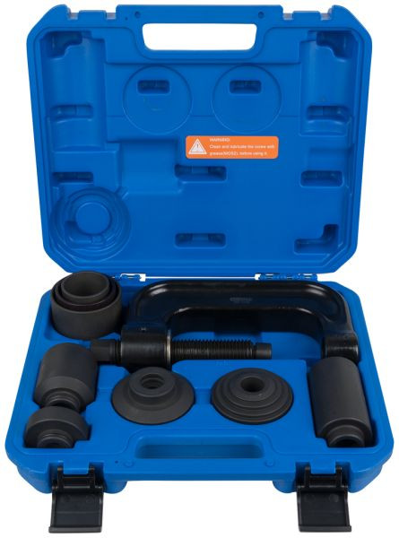 KS Tools Support en C universel et jeu d'adaptateurs, 9 pièces, 460.1735