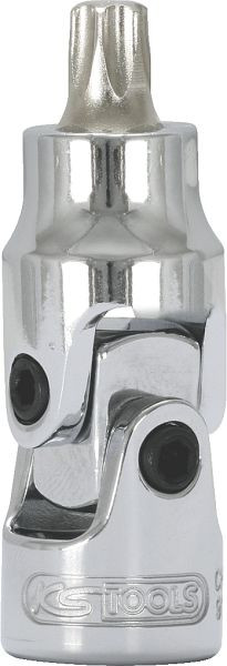 KS Tools Douille à embout mixte 1/4" CHROMEplus Torx, T8, 917.1491