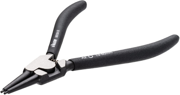 Pince à circlips VIGOR, 180 mm, version droite (Forme A), V6510A-19