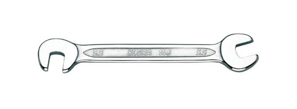 Clé à fourche double ELORA, petite, 146, métrique, taille: 17x17 mm, 0146001701000