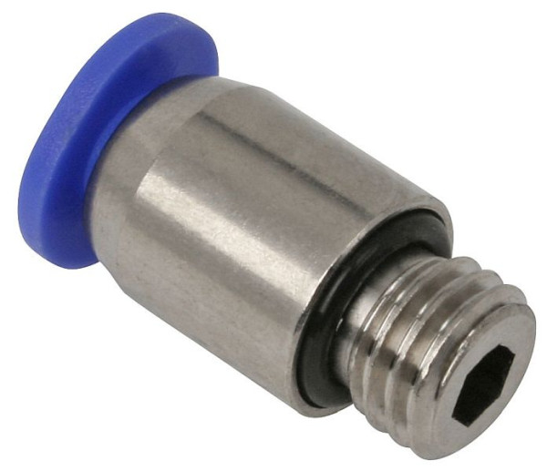minuteur B-GERM-3-M3-MSv-bl, série Mini raccord à visser droit à six pans creux, tuyau Ø : 3 mm, filetage : M3, UE : 10 pièces, 03020200