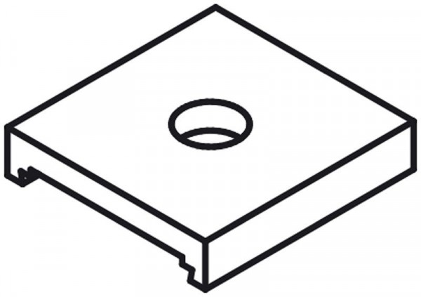 Mitee-Bite Verriegelungsplatte für X80150/X80155, X60165