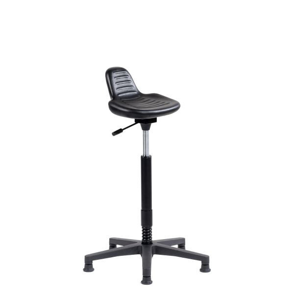 SOFAME aide à la verticalisation AS200 avec patin, hauteur d'assise 69-89 cm, piètement polyamide, colonne flexible, W050020016