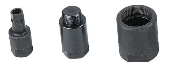Jeu d'adaptateurs à visser KS Tools pour Bosch, M27 / M17 et 10 mm, 3 pièces, 152.1458