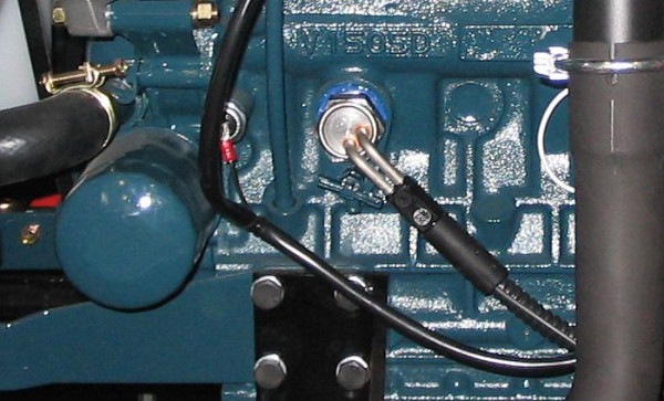 ELMAG Préchauffeur d'eau de refroidissement électrique 230 volts pour groupes électrogènes avec moteur KUBOTA, 53356