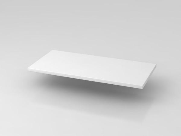 Étagère Hammerbacher série 9, décor : blanc, 76 x 38,6 x 2,2 cm (LxPxH), V9FA8/W