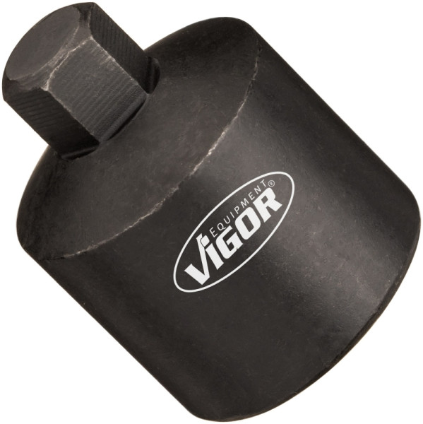 Insert de clé à douille VIGOR, carré creux 10 mm (3/8"), profil à six pans extérieurs, 7 mm, longueur : 24 mm, V7158-1